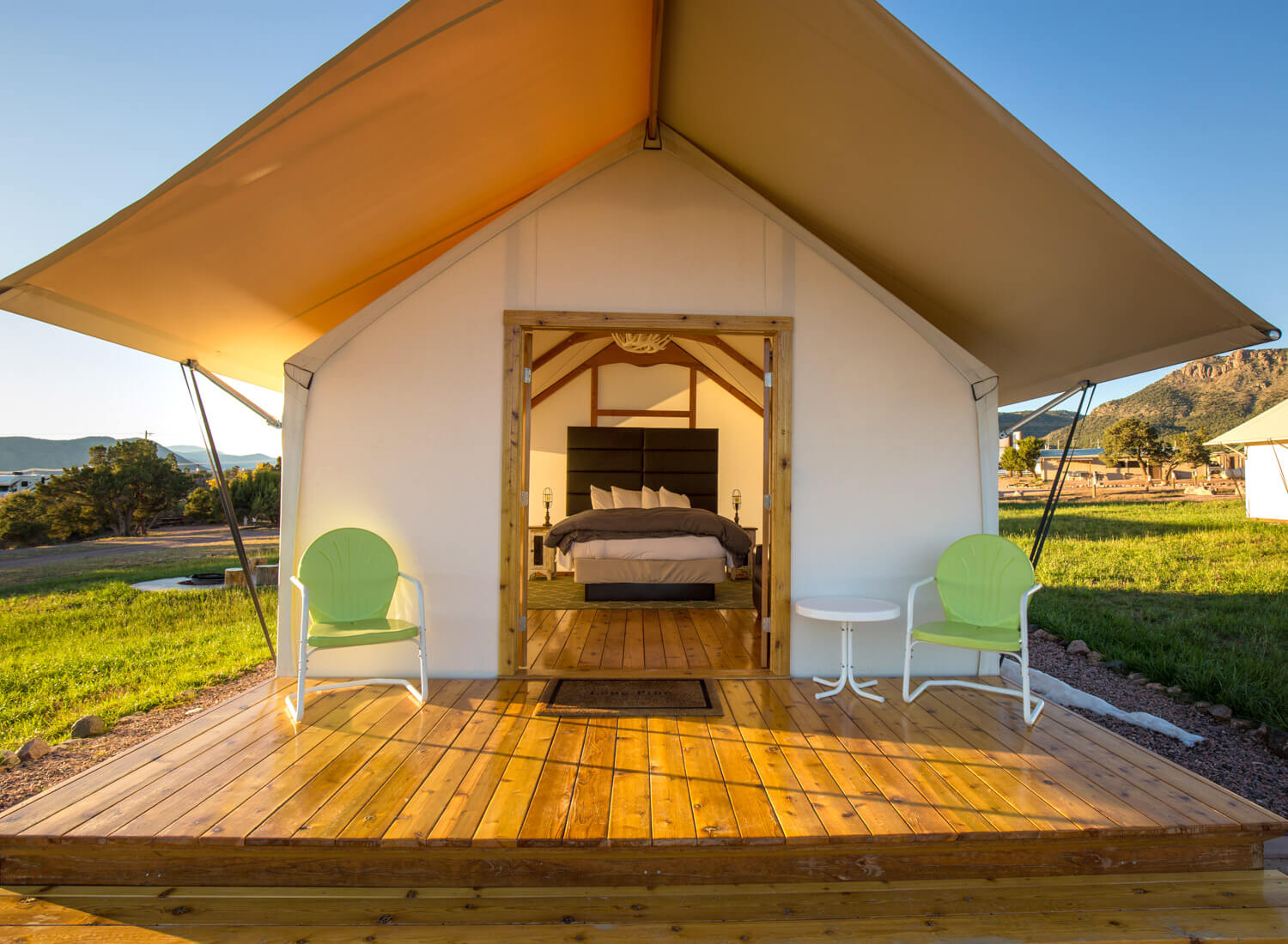 glamping decks