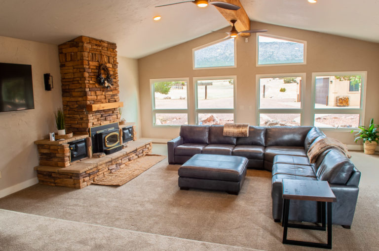 Great room in Pinon House