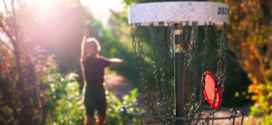 view of disc golf hole
